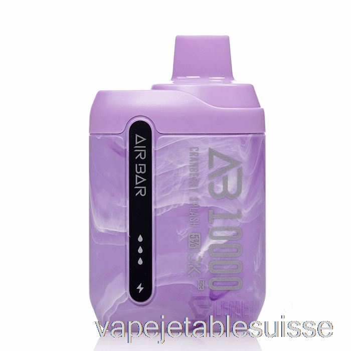 Vape Suisse Air Bar Ab10000 Splash De Canneberge Jetable